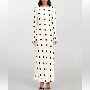 Polka Dot Midi Dress